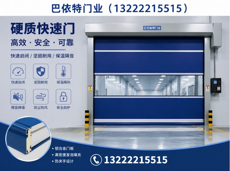 相城区PVC快速门展示图
